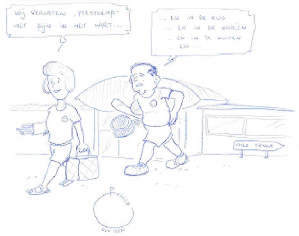 een cartoon van Jan L